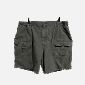 Wind River khaki cargo shorts.